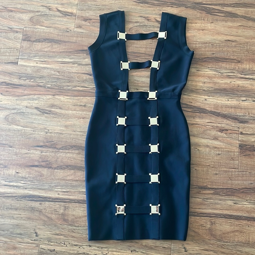 ✨NWOT✨ SEXY little black dress, size L - Picture 1 of 5